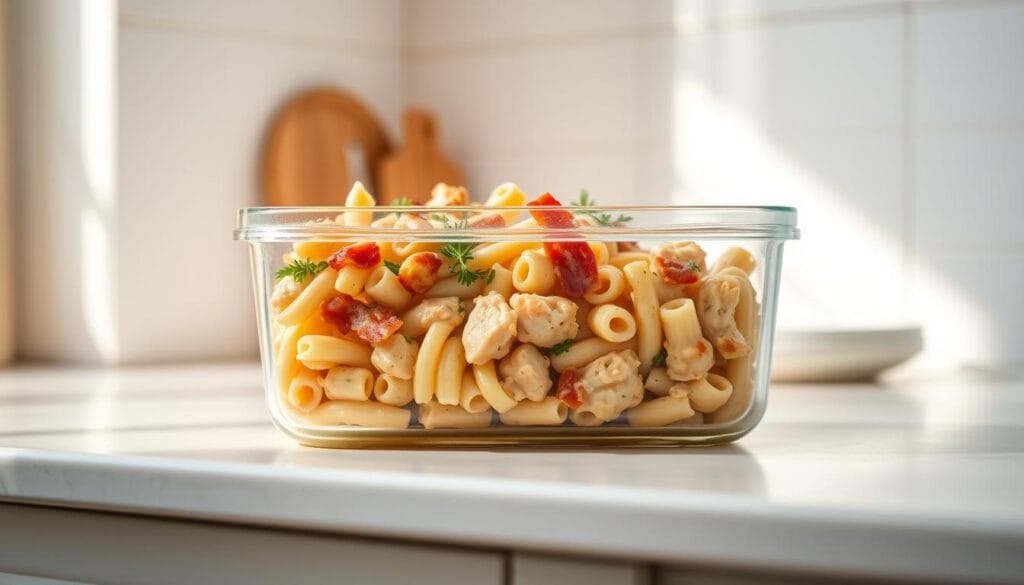 Creamy Chicken Bacon Ranch Pasta Storage Tips